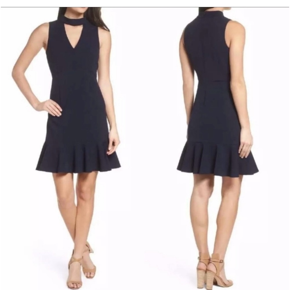 Chelsea 28 Navy Blue Cocktail Dress